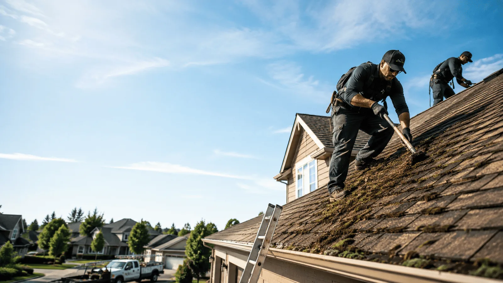 Roof Moss Removal in Hanover, MA near me